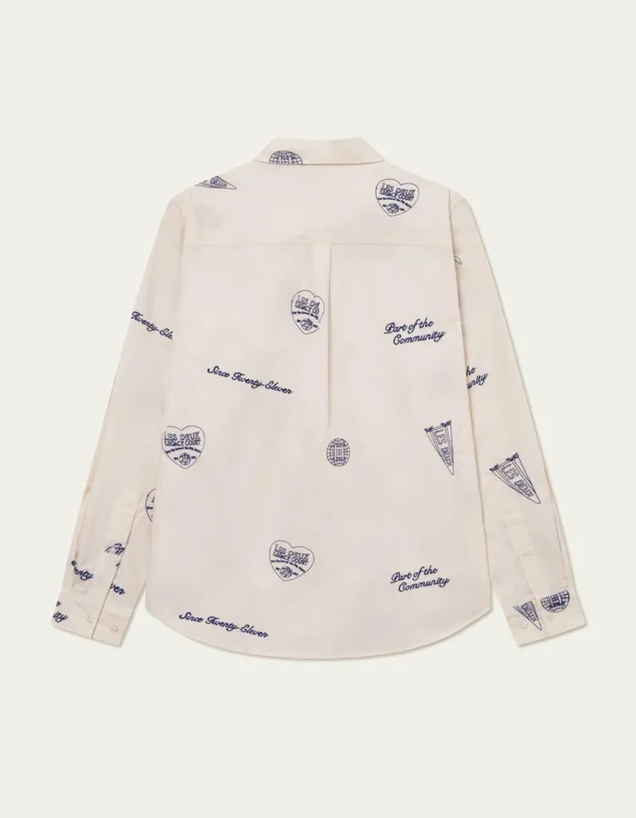 Men Kalen AOE Shirt 8211 IvoryBlueprint Les Deux ShirtsOvershirts