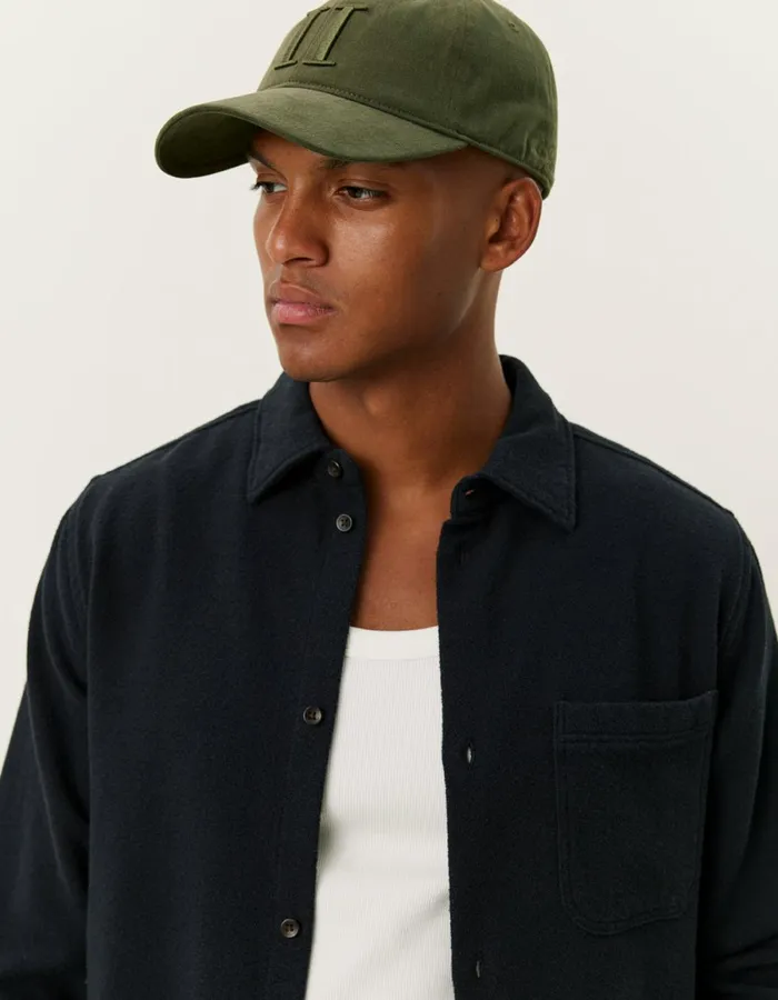 Men Kash Shirt 8211 BlackBlack Les Deux ShirtsOvershirts