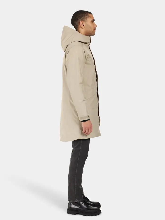 Men Kenny Parka Almost Beige Didriksons Autumn Jackets