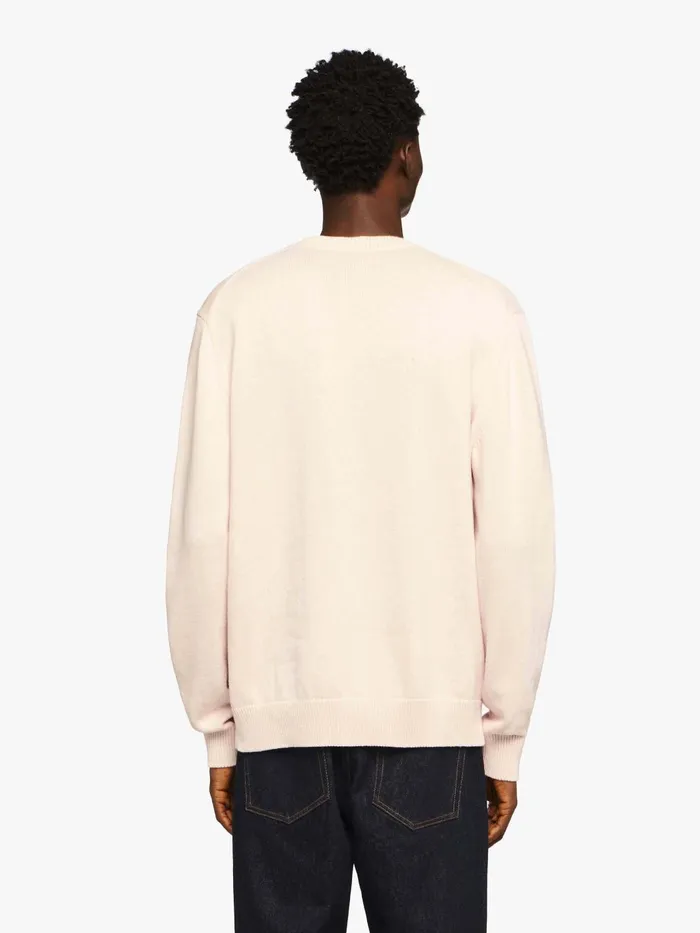 Men Knitwear JW Anderson JWA CREW NECK SWEATER Blush Men Knitwear JW Anderson JWA CREW NECK SWEATER Blush