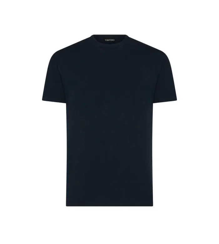 Men Knitwear Tom Ford Lyocell Cotton Crew TShirt