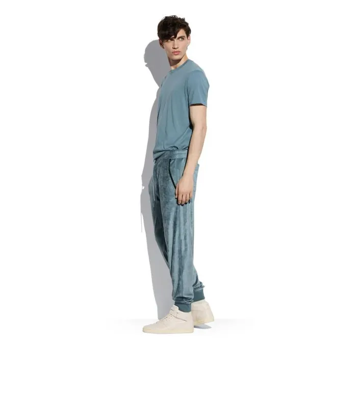 Men Knitwear Tom Ford Lyocell Cotton Crew TShirt