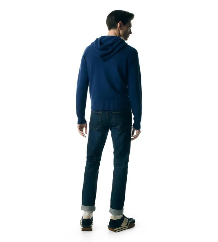 Men Knitwear Tom Ford Seamless Cashmere Hoodie Men Knitwear Tom Ford Seamless Cashmere Hoodie