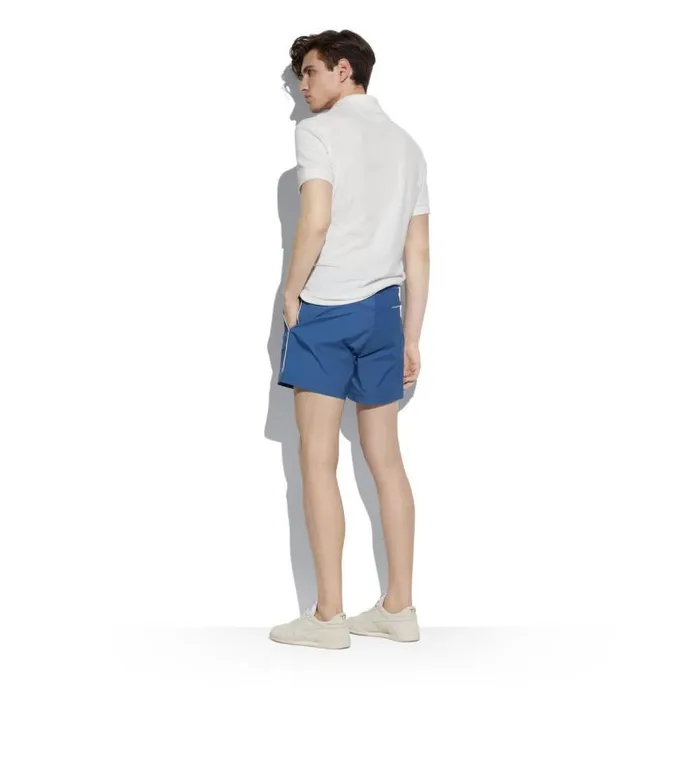 Men Knitwear Tom Ford Towelling Polo White
