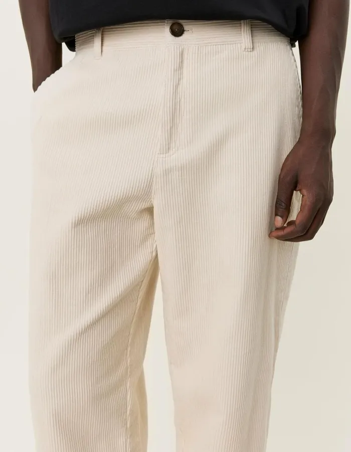 Men Kody Heavy Corduroy Pants 8211 Ivory Les Deux Pants