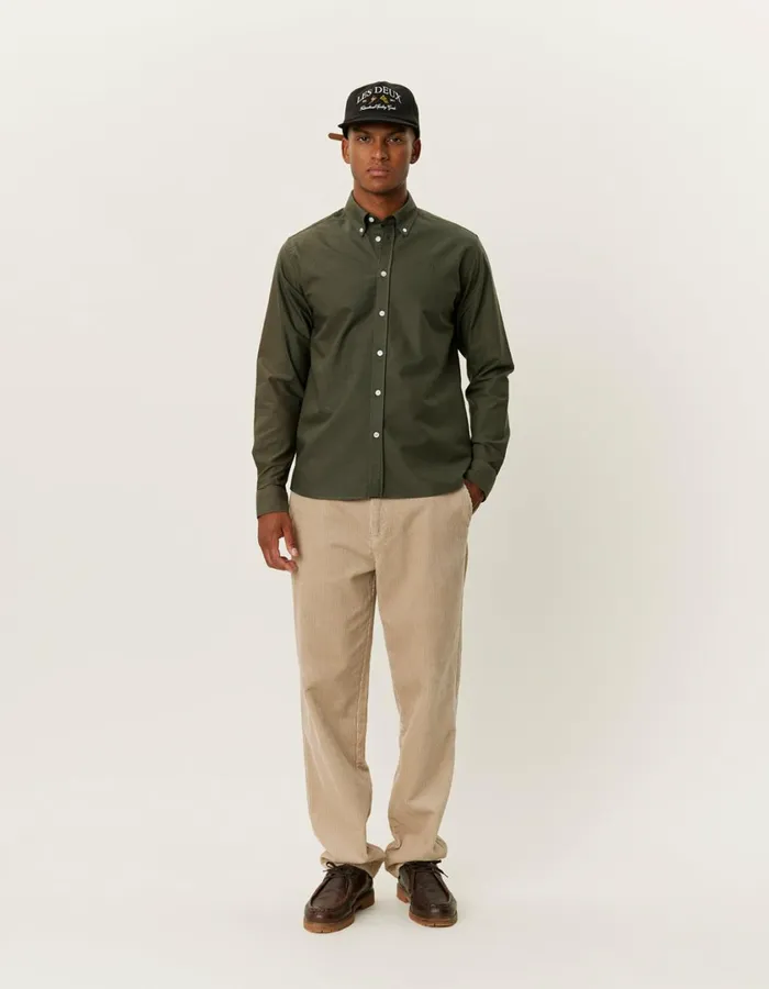 Men Konrad Oxford Shirt 8211 Seasonal 8211 Rosin Les Deux ShirtsOvershirts