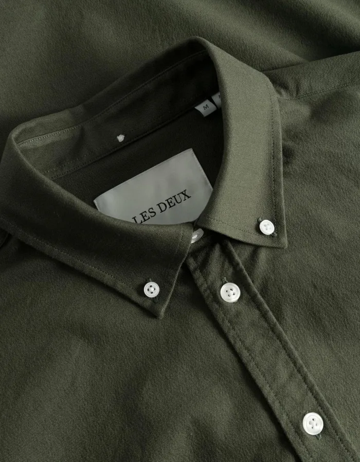 Men Konrad Oxford Shirt 8211 Seasonal 8211 Rosin Les Deux ShirtsOvershirts
