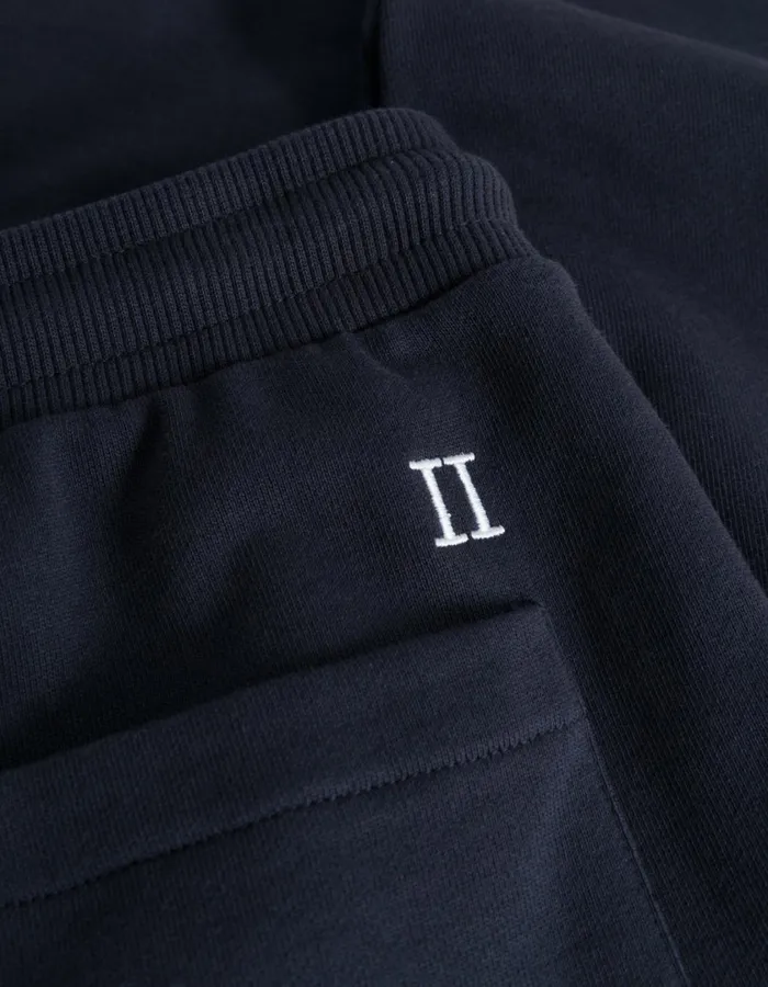 Men Lens Sweatpants 8211 Dark NavyWhite Les Deux Pants