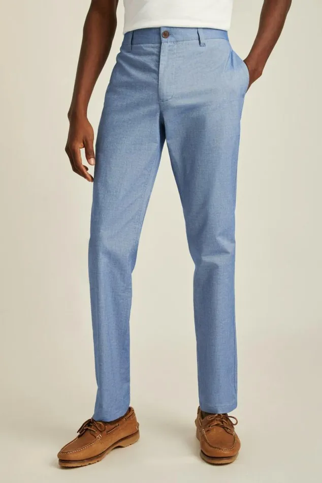 Men Lightweight Chino Light Indigo Bonobos Chinos