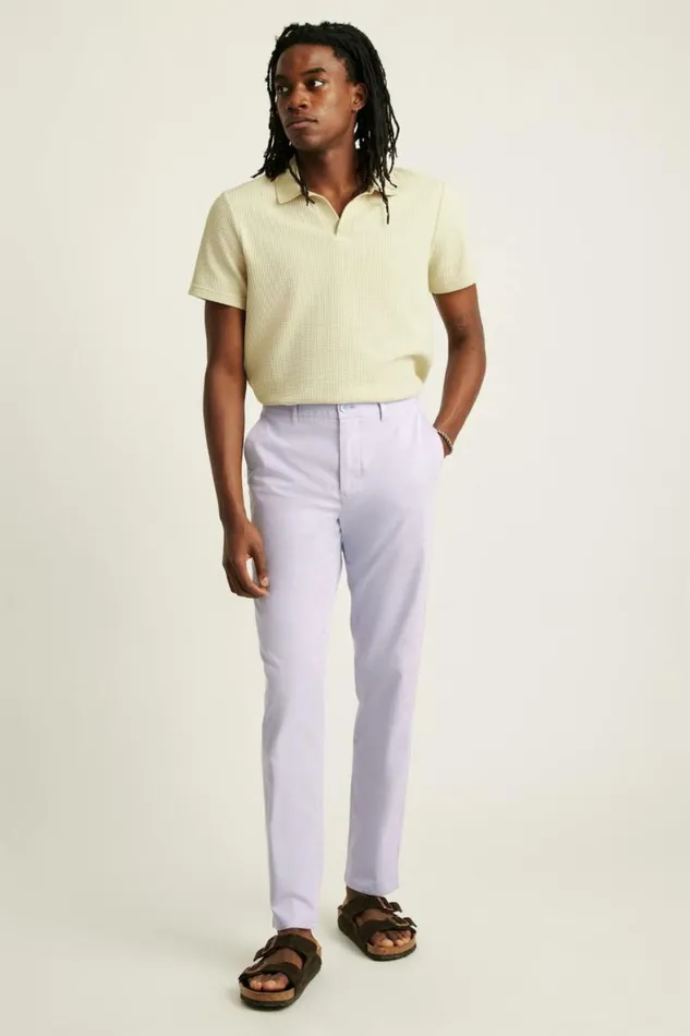Men Lightweight Chino Light Lavender Bonobos Chinos