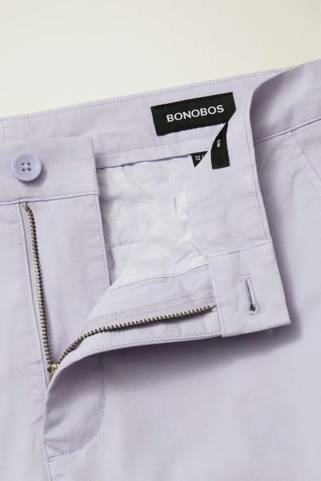 Men Lightweight Chino Light Lavender Bonobos Chinos