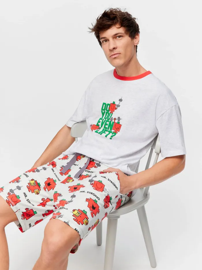 Men Mr Strong Mid Short Multi Peter Alexander Shorts