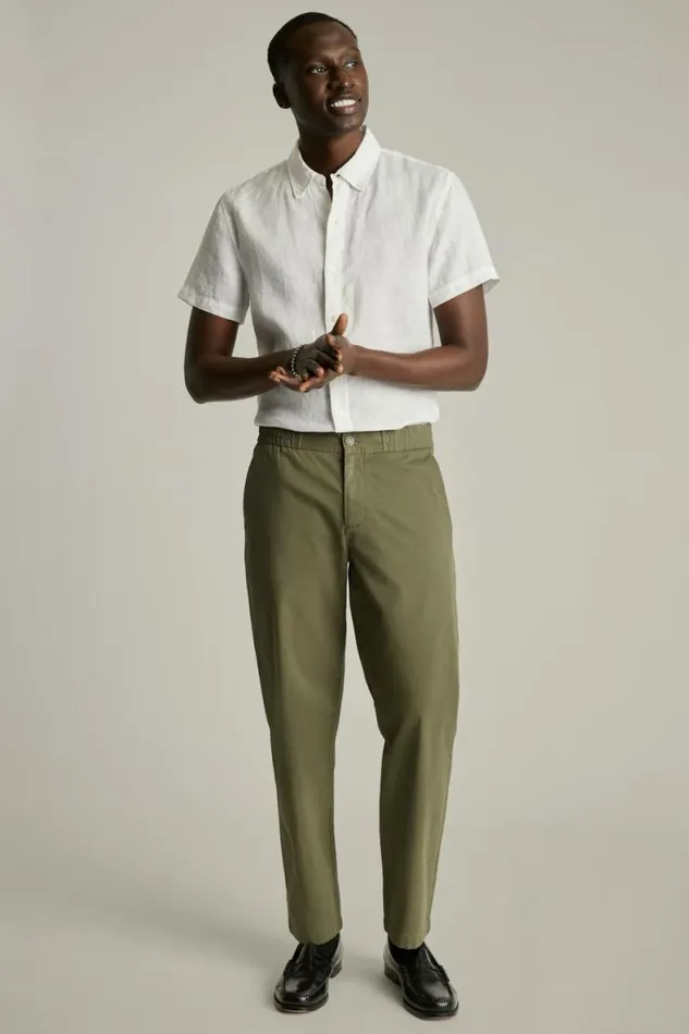 Men Navigator Pant Kalamata Olive Bonobos Joggers and Athleisure