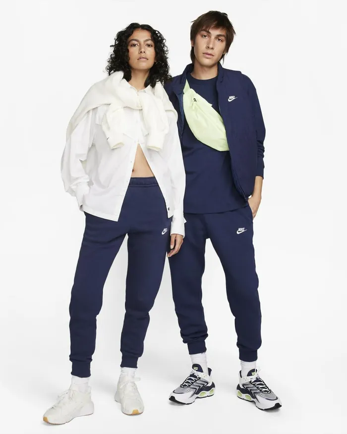 Men Nike All Clothing Sportswear Club Fleece Midnight Navymidnight Navywhite