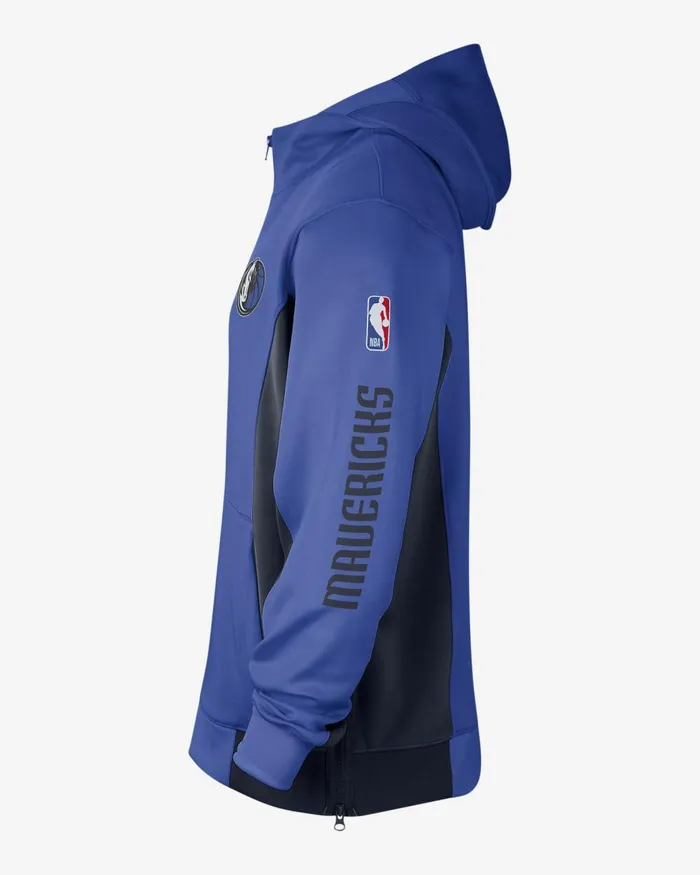 Men Nike Hoodies And Sweatshirts Dallas Mavericks Showtime Game Royalcollege Navycollege Navywhite