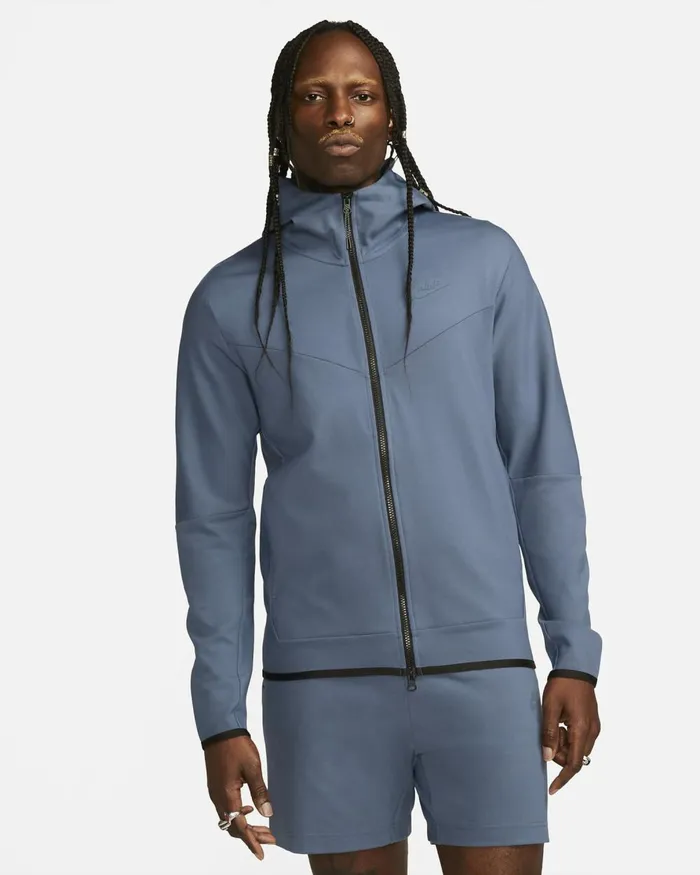Men Nike Hoodies And Sweatshirts Sportswear Tech Fleece Lightweight Diffused Bluediffused Blue Men Nike Hoodies And Sweatshirts Sportswear Tech Fleece Lightweight Diffused Bluediffused Blue