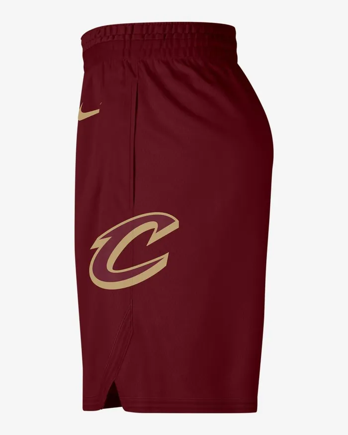 Men Nike Shorts Cleveland Cavaliers Icon Edition Team Redclub Gold
