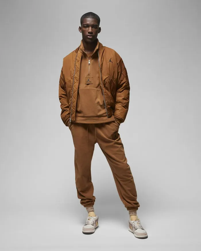 Men Nike Trousers And Tights Jordan Essentials Light British Tan