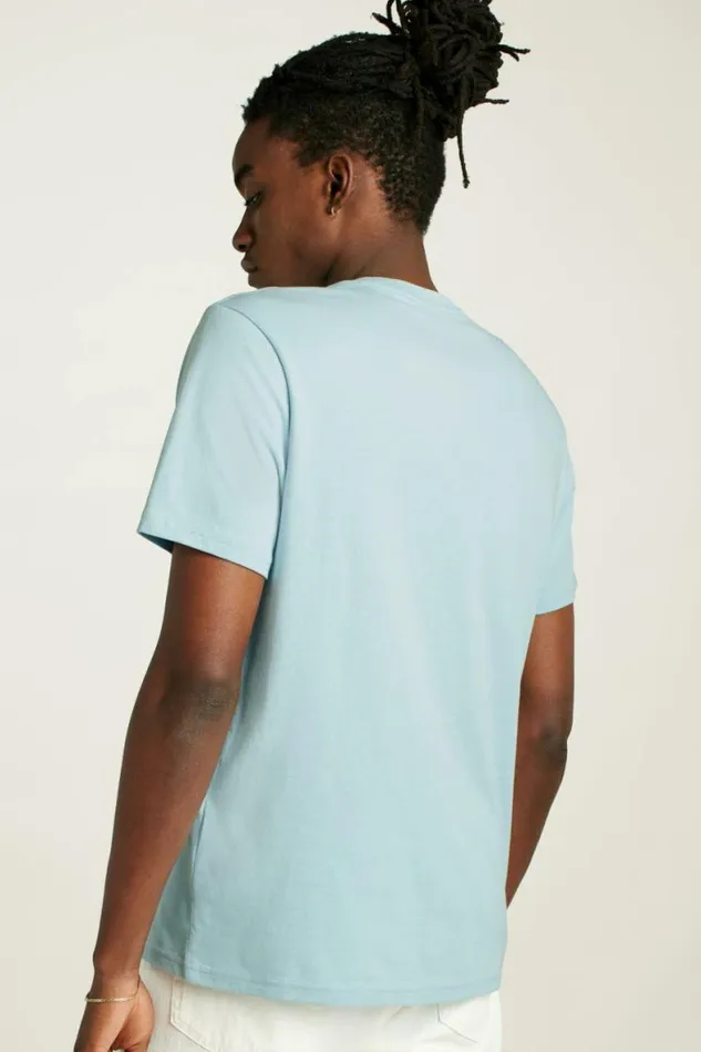 Men Organic Cotton Tee Blue Stratosphere Bonobos Short Sleeve Tees