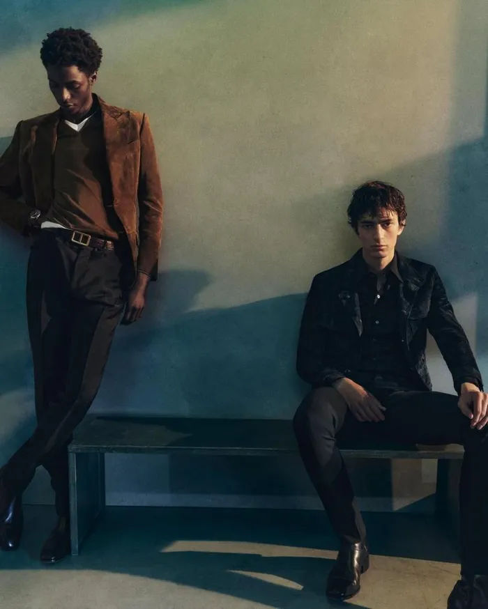 Men Outerwear Tom Ford Cashmere Suede Military Jacket Men Outerwear Tom Ford Cashmere Suede Military Jacket