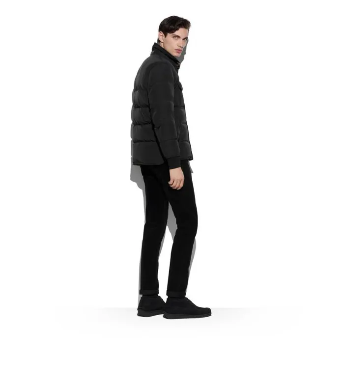 Men Outerwear Tom Ford Down Outershirt Black Men Outerwear Tom Ford Down Outershirt Black