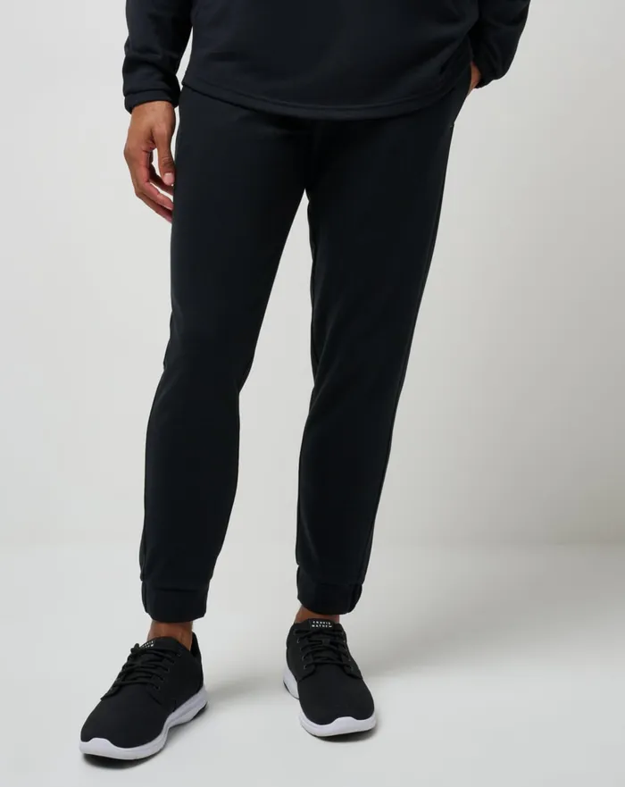 Men Pants TravisMathew SIDESLIP JOGGER Black