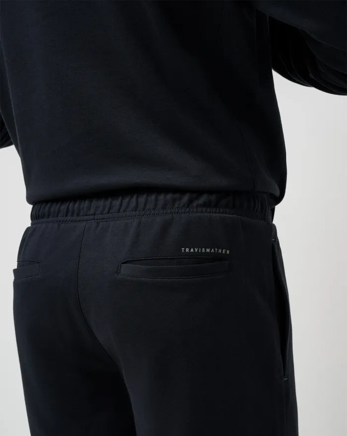 Men Pants TravisMathew SIDESLIP JOGGER Black