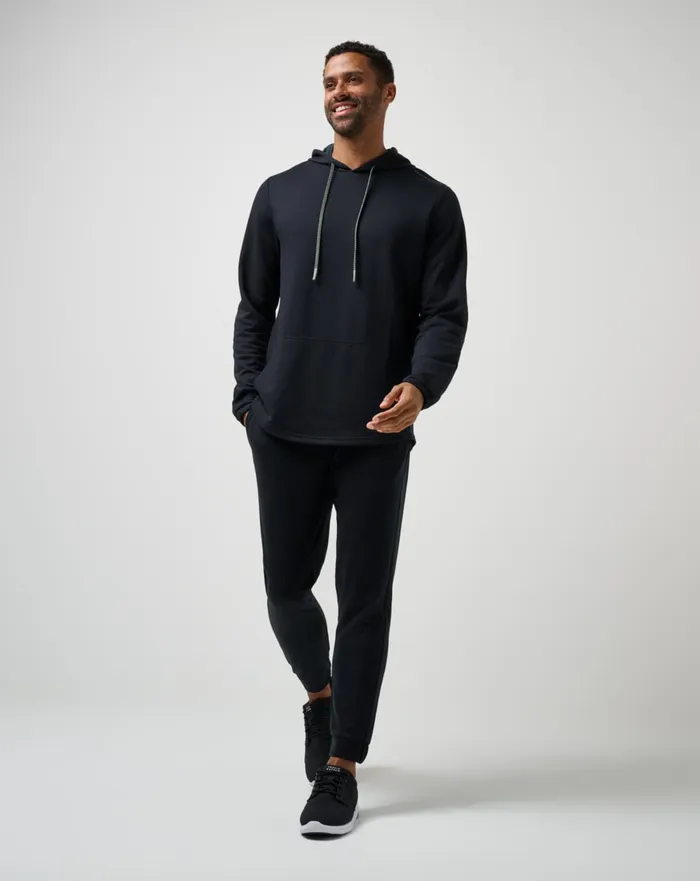 Men Pants TravisMathew SIDESLIP JOGGER Black