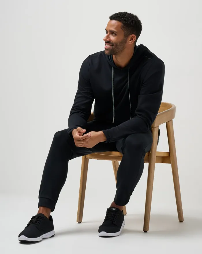 Men Pants TravisMathew SIDESLIP JOGGER Black