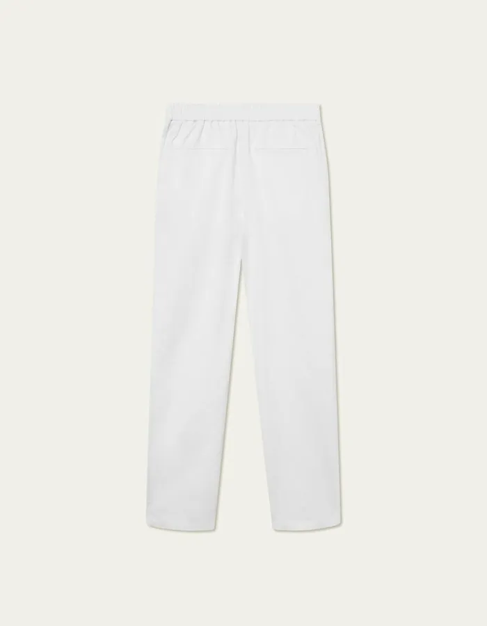 Men Patrick Linen Pants 8211 WhiteWhite Les Deux Pants