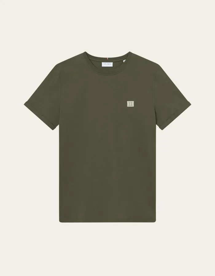 Men Piece TShirt 8211 Olive NightIvory Les Deux Tshirts