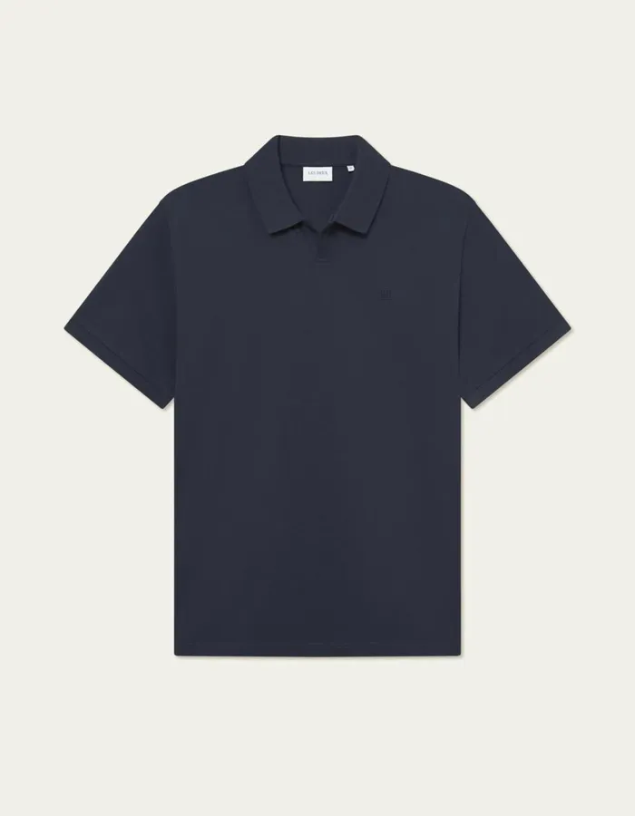 Men Piqu Polo 20 8211 Dark Navy Les Deux Tshirts