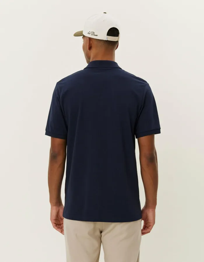 Men Piqu Polo 20 8211 Dark Navy Les Deux Tshirts
