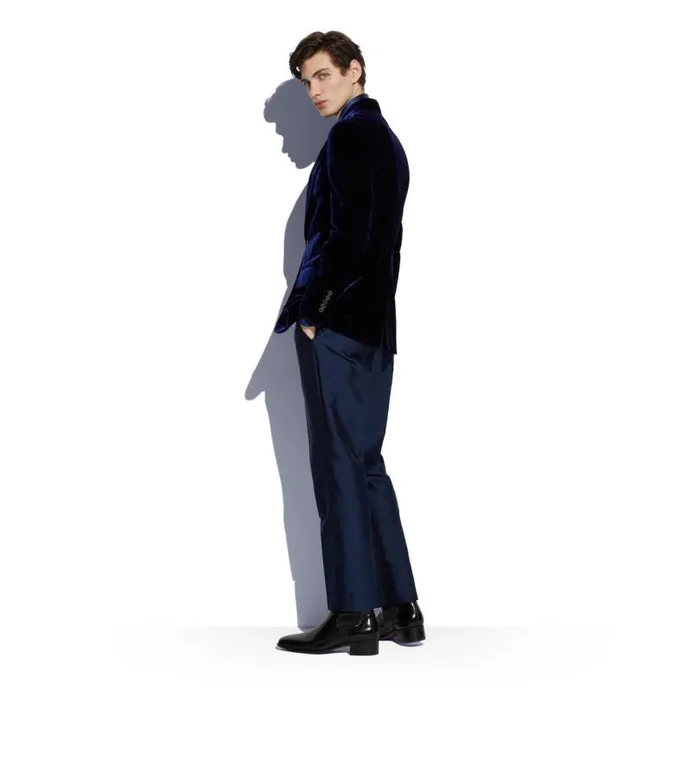 Men Pocket Squares Tom Ford Silk Pocket Square Navy Men Pocket Squares Tom Ford Silk Pocket Square Navy