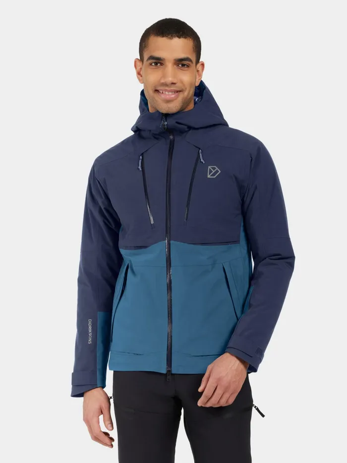 Men Povel Jacket Blue Arcad Didriksons Autumn Jackets