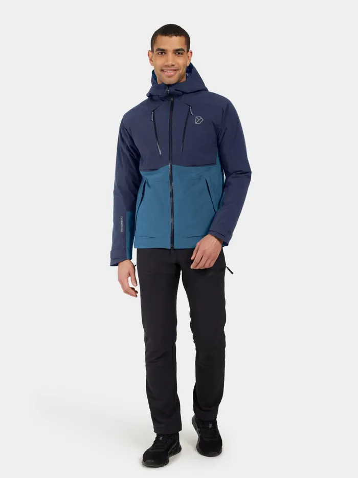 Men Povel Jacket Blue Arcad Didriksons Autumn Jackets