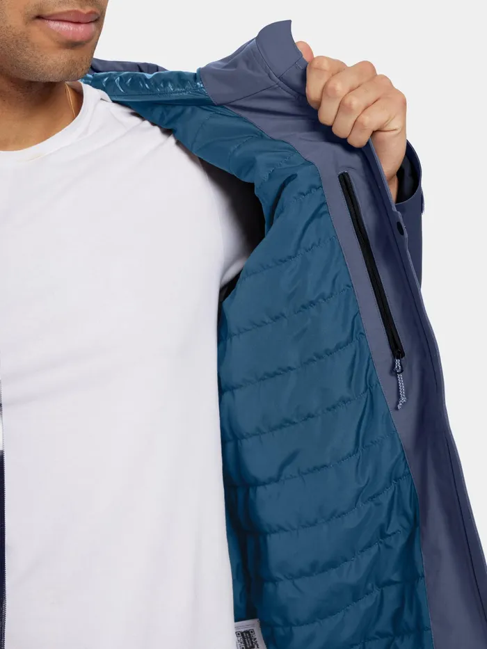 Men Povel Jacket Blue Arcad Didriksons Autumn Jackets