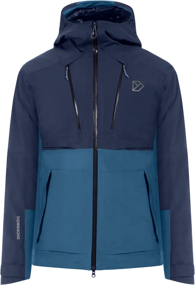 Men Povel Jacket Blue Arcad Didriksons Autumn Jackets