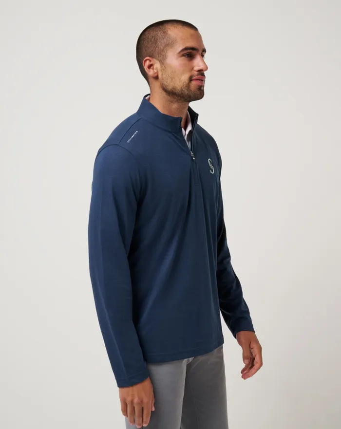Men Quarter Zips TravisMathew SEATTLE MARINERS TIME TO TAILGATE QUARTER ZIP Navy Men Quarter Zips TravisMathew SEATTLE MARINERS TIME TO TAILGATE QUARTER ZIP Navy
