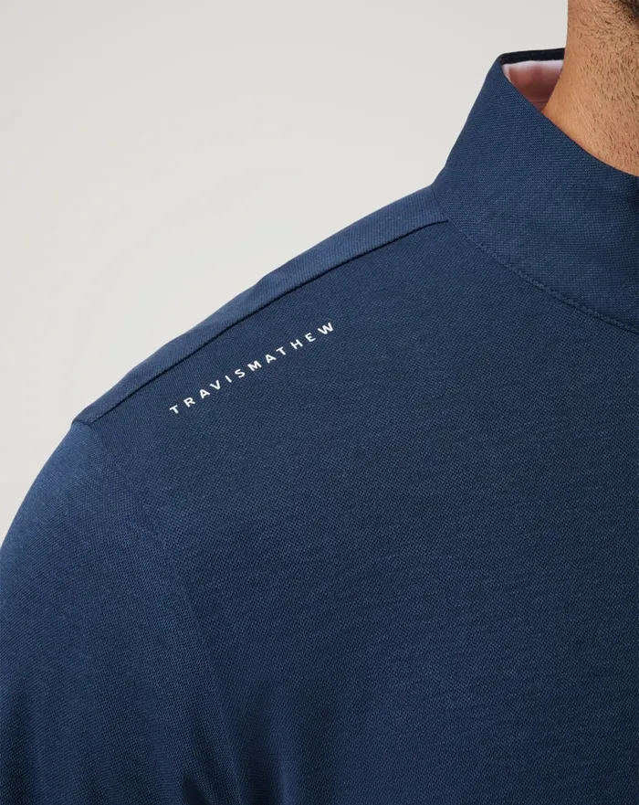 Men Quarter Zips TravisMathew SEATTLE MARINERS TIME TO TAILGATE QUARTER ZIP Navy Men Quarter Zips TravisMathew SEATTLE MARINERS TIME TO TAILGATE QUARTER ZIP Navy
