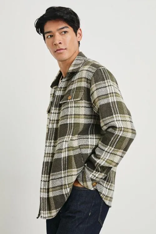 Men Rails Jackets and Coats Berkshire Shirt Jacket Grape Leaf Cedar Men Rails Jackets and Coats Berkshire Shirt Jacket Grape Leaf Cedar