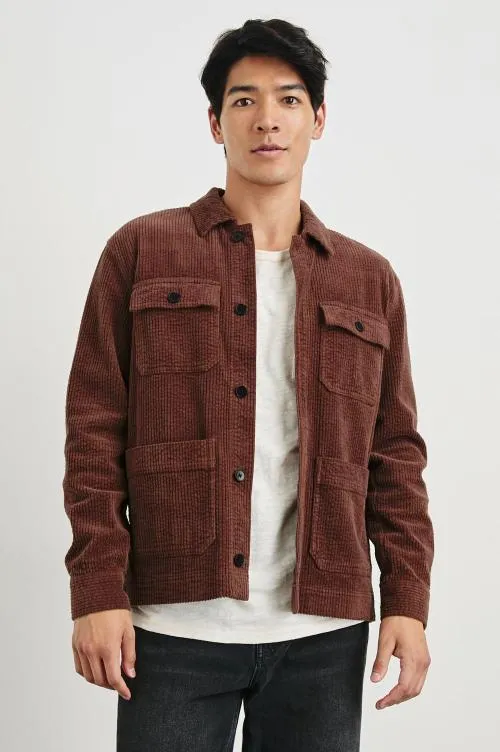 Men Rails Jackets and Coats Franklin Jacket Brick Men Rails Jackets and Coats Franklin Jacket Brick