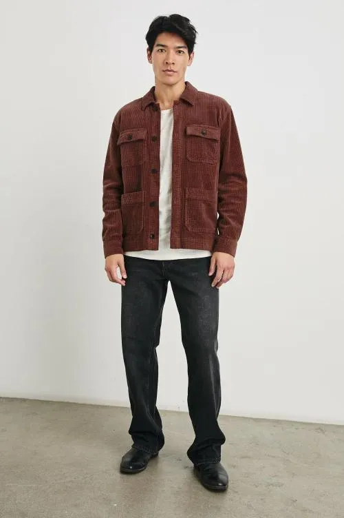 Men Rails Jackets and Coats Franklin Jacket Brick Men Rails Jackets and Coats Franklin Jacket Brick