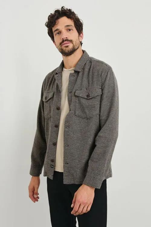 Men Rails Jackets and Coats Kerouac Shirt Jacket Mire