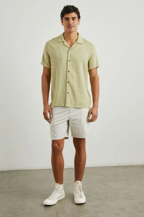 Men Rails Shirts Amalfi Shirt Painted Tile Matcha