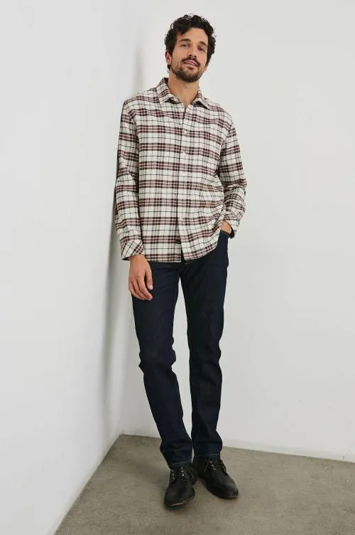 Men Rails Shirts Forrest Shirt Sandalwood Mosaic Men Rails Shirts Forrest Shirt Sandalwood Mosaic
