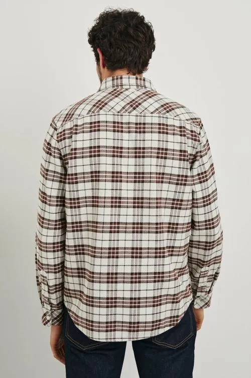 Men Rails Shirts Forrest Shirt Sandalwood Mosaic Men Rails Shirts Forrest Shirt Sandalwood Mosaic