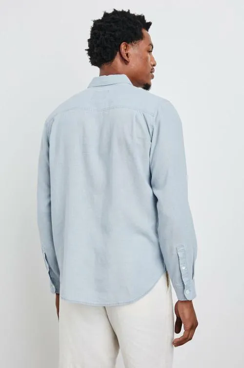Men Rails Shirts Mykonos Shirt Blue Lagoon Men Rails Shirts Mykonos Shirt Blue Lagoon
