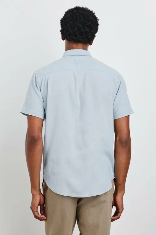 Men Rails Shirts Paros Shirt Blue Lagoon Men Rails Shirts Paros Shirt Blue Lagoon