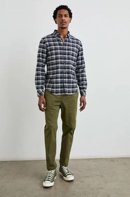 Men Rails Shirts Reid Shirt Navy Lentil Cream Men Rails Shirts Reid Shirt Navy Lentil Cream